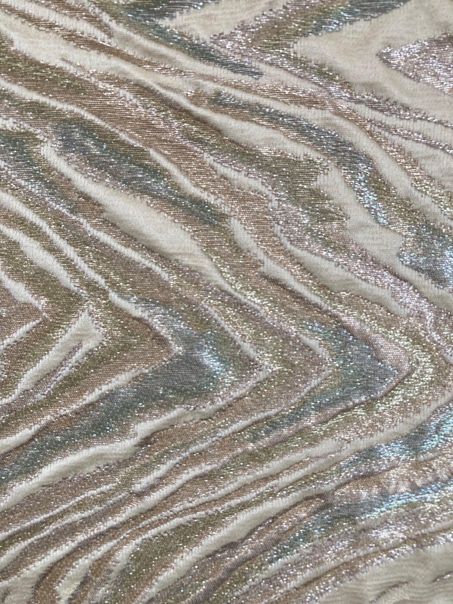 Fabric Panel RIPPLES of GOLD