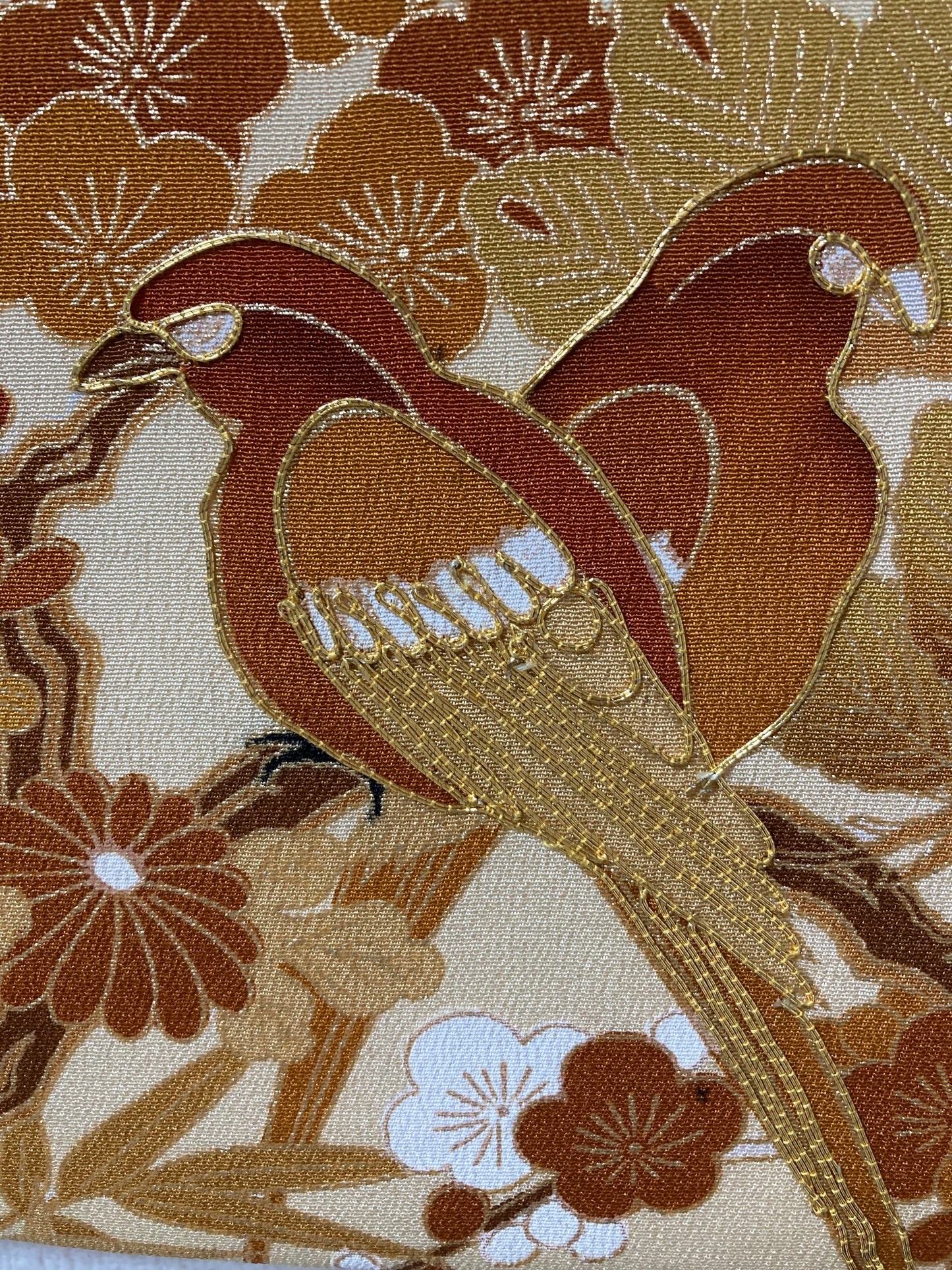 Fabric Panel GOLD Bloom (set of 4)