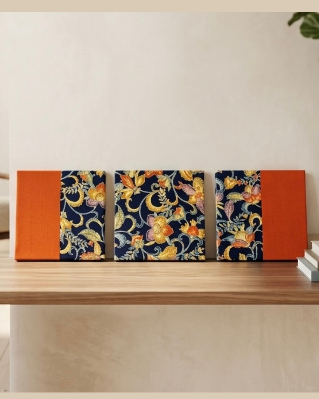 Fabric Panel KARAKUSA (set of 3)