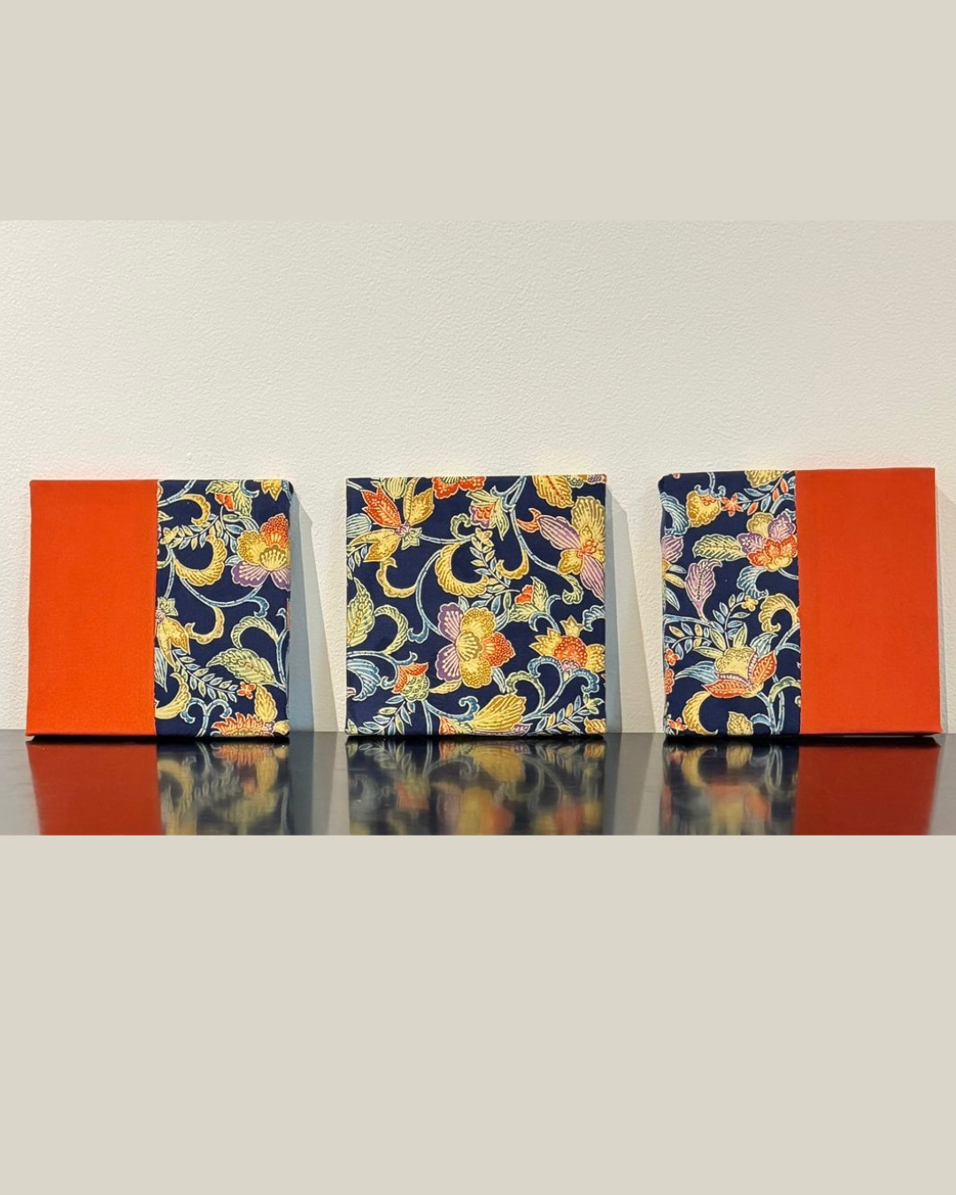 Fabric Panel KARAKUSA (set of 3)