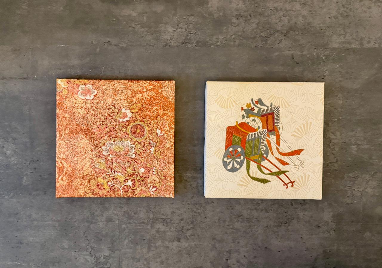 Fabric Panel GOSHOGURUMA (set of 2)