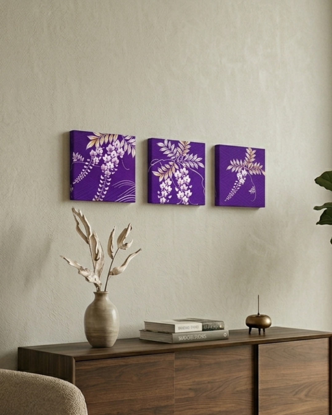 Fabric Panel FUJI (set of 3)