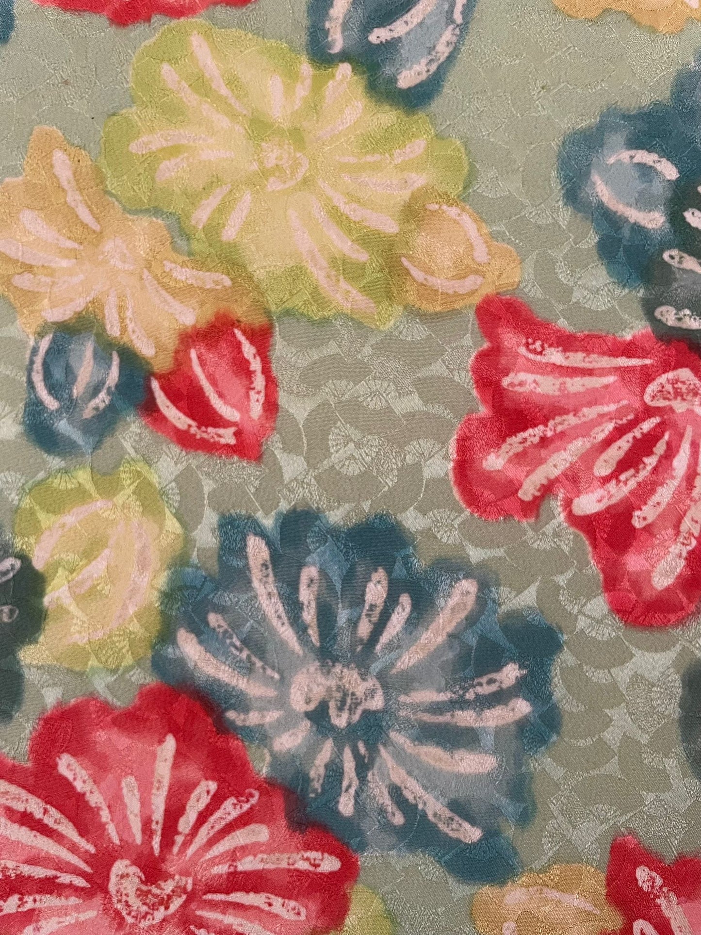 Fabric Panel Froral Rhythm
